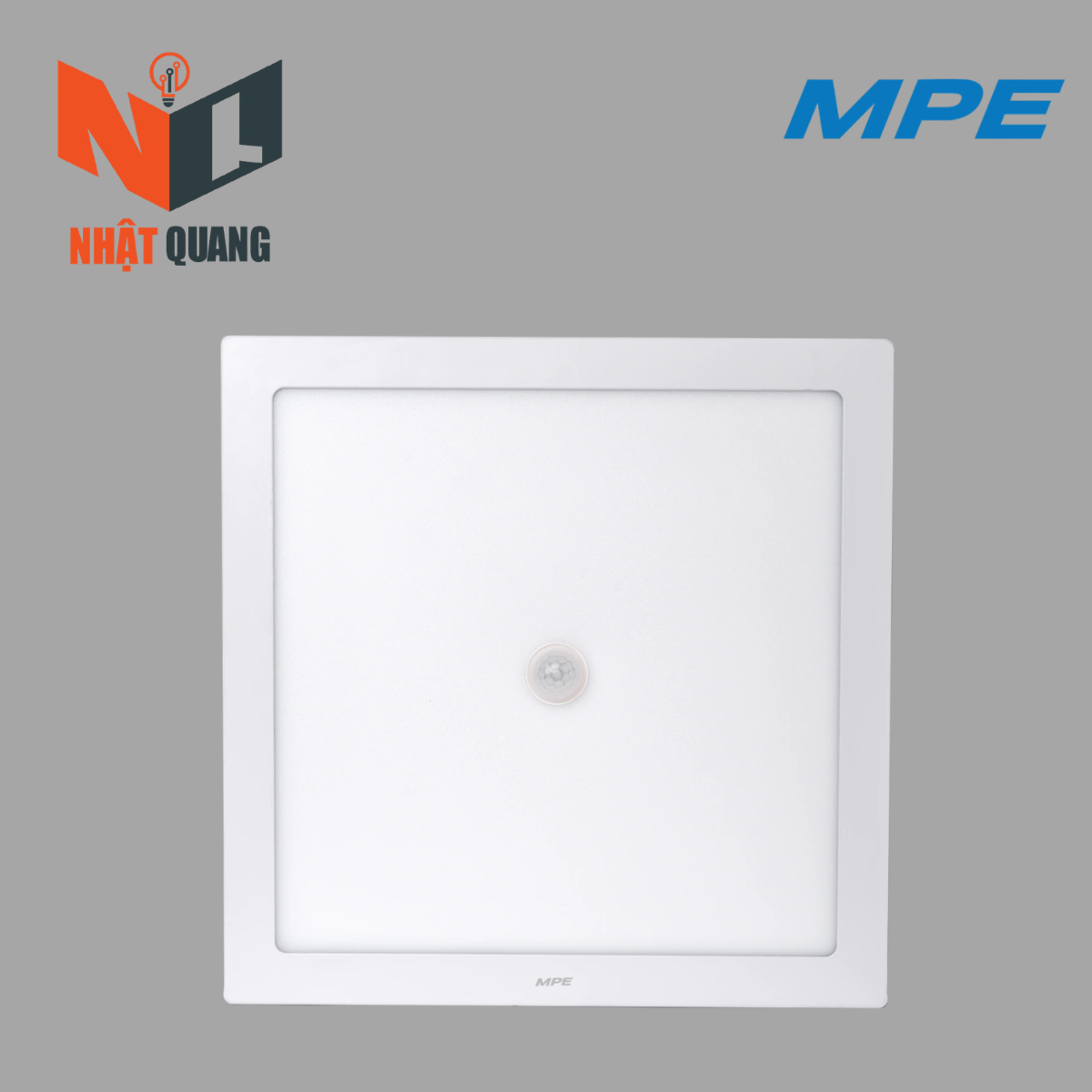 LED PANEL ỐP NỔI NHÔM VUÔNG CẢM BIẾN CHUYỂN ĐỘNG 24W SSPL-24T/MS