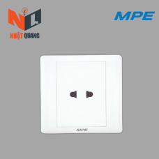 MẶT Ổ CẮM ĐƠN 2 CHẤU B2US