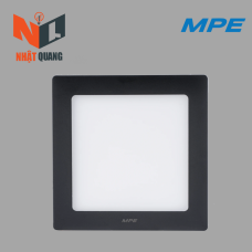 ĐÈN LED PANEL ỐP NỔI VIỀN ĐEN, MẶT VUÔNG 12W SSPLB-12T/V