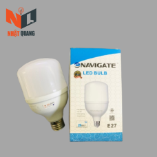 Bóng Trụ 20W Navigate Trắng/Vàng - BULBNAVI20T